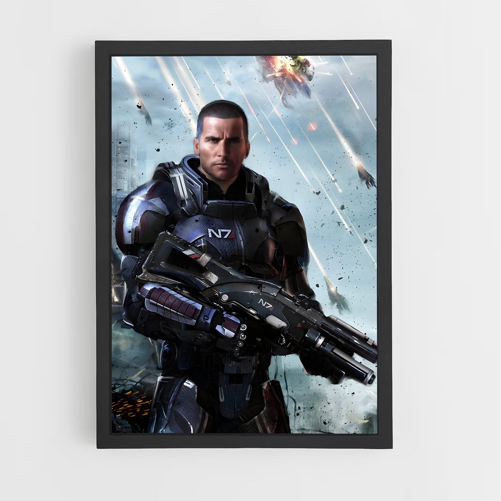Poster Urban Vanguard – affiche Mass effect (vue 2)